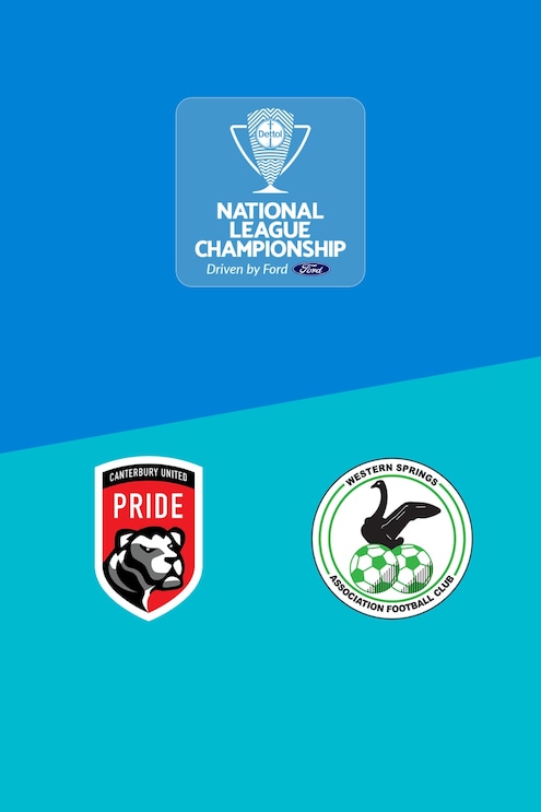 Canterbury United Pride x Western Springs | Campeonato Nacional Feminino 2025 | Jogo completo