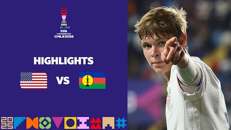 États-Unis - Nouvelle-Calédonie | Groupe E | Coupe du Monde U-20 de la FIFA, Chili 2025™ | Résumé vidéo