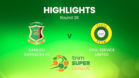 Kamuzu Barracks - Civil Service United | TNM Super League | Malawi | Highlights
