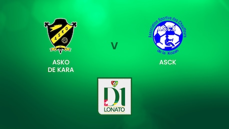 ASKO vs ASCK | Championnat de Première Division D1 | Togo | Partido completo