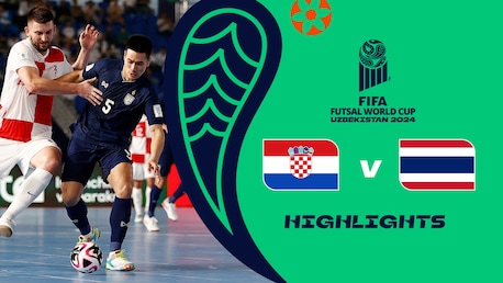 Croácia x Tailândia | Grupo B | Copa do Mundo de Futsal da FIFA Uzbequistão 2024™ | Melhores momentos