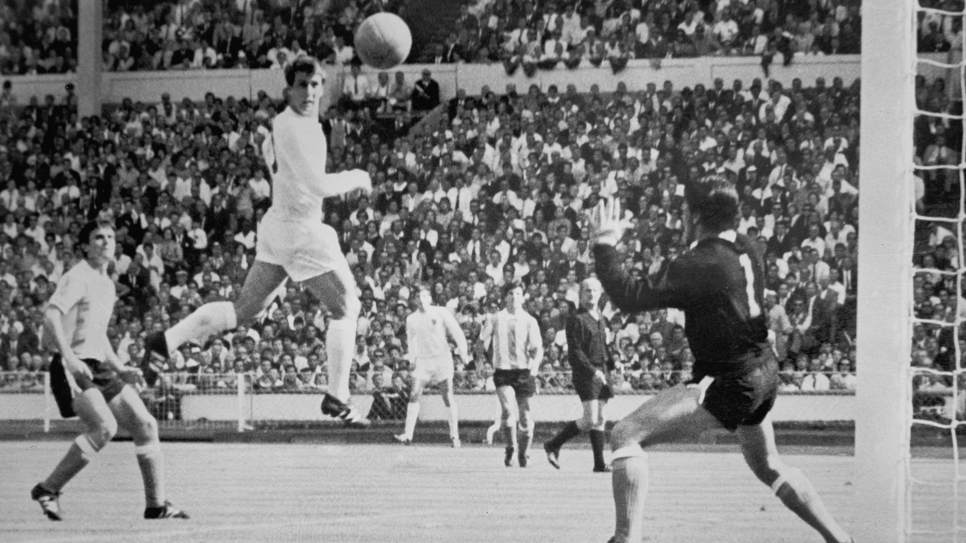 Geoff Hurst Goal 78' | England v Argentina | 1966 FIFA World Cup England™