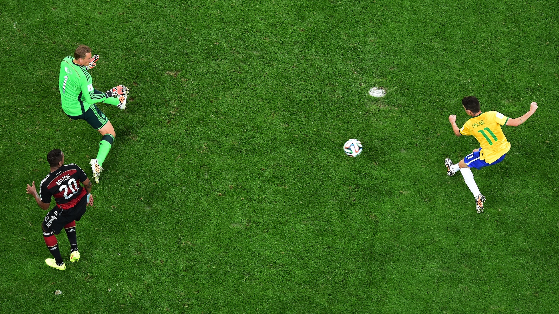 Le but de Oscar 89' | Brésil - Allemagne | Coupe du Monde de la FIFA, Brésil 2014™