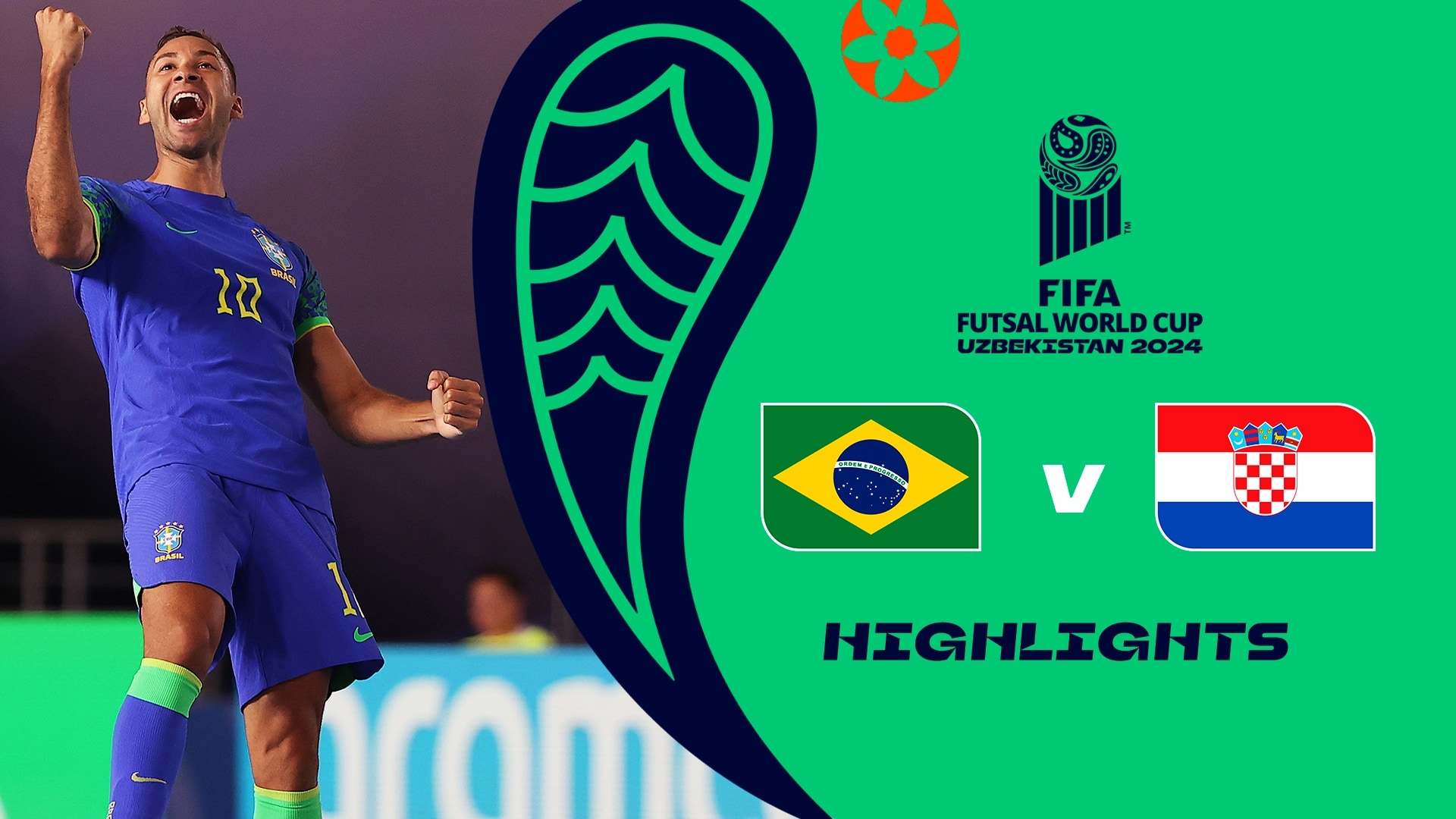 Brasilien - Kroatien | Gruppe B | FIFA Futsal-Weltmeisterschaft Usbekistan 2024™ | Highlights