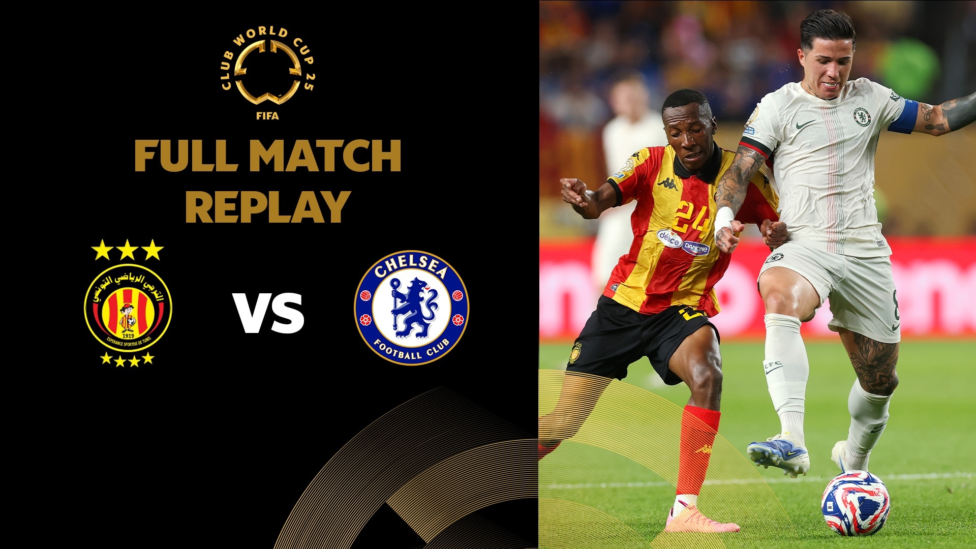 Espérance de Tunisie - Chelsea FC | Groupe D | Coupe du Monde des Clubs de la FIFA 2025™ | Replay