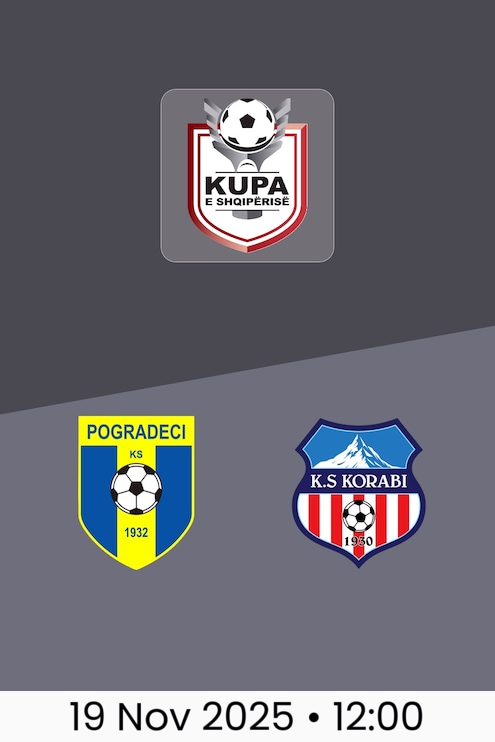 Pogradeci v KS Korabi | Kupa e Shqipërisë 2025/26