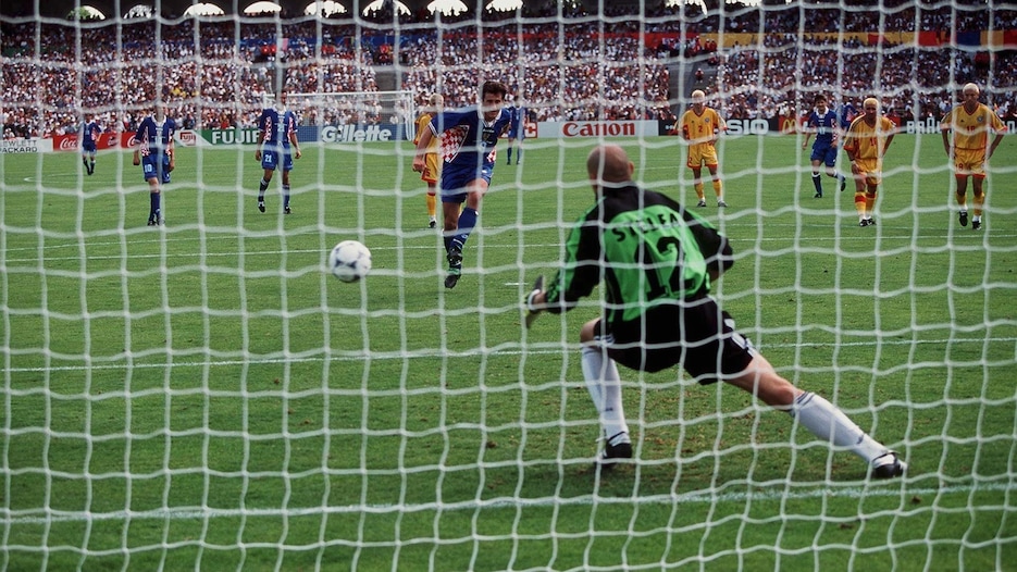 Davor Šuker Goal 45'+2' | Romania vs Croatia | 1998 FIFA World Cup France™