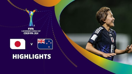 Japon - Nouvelle-Zélande | Groupe E | Coupe du Monde Féminine U-20 de la FIFA, Colombie 2024™ | Résumé vidéo