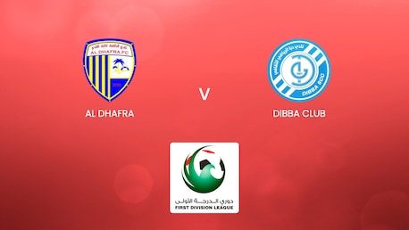 Al Dhafra vs Dibba Club | UAE First Division League | Partido completo