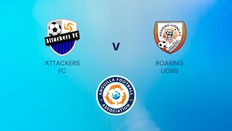 Attackers FC vs Roaring Lions FC | Senior Men's League | Anguila | Partido completo