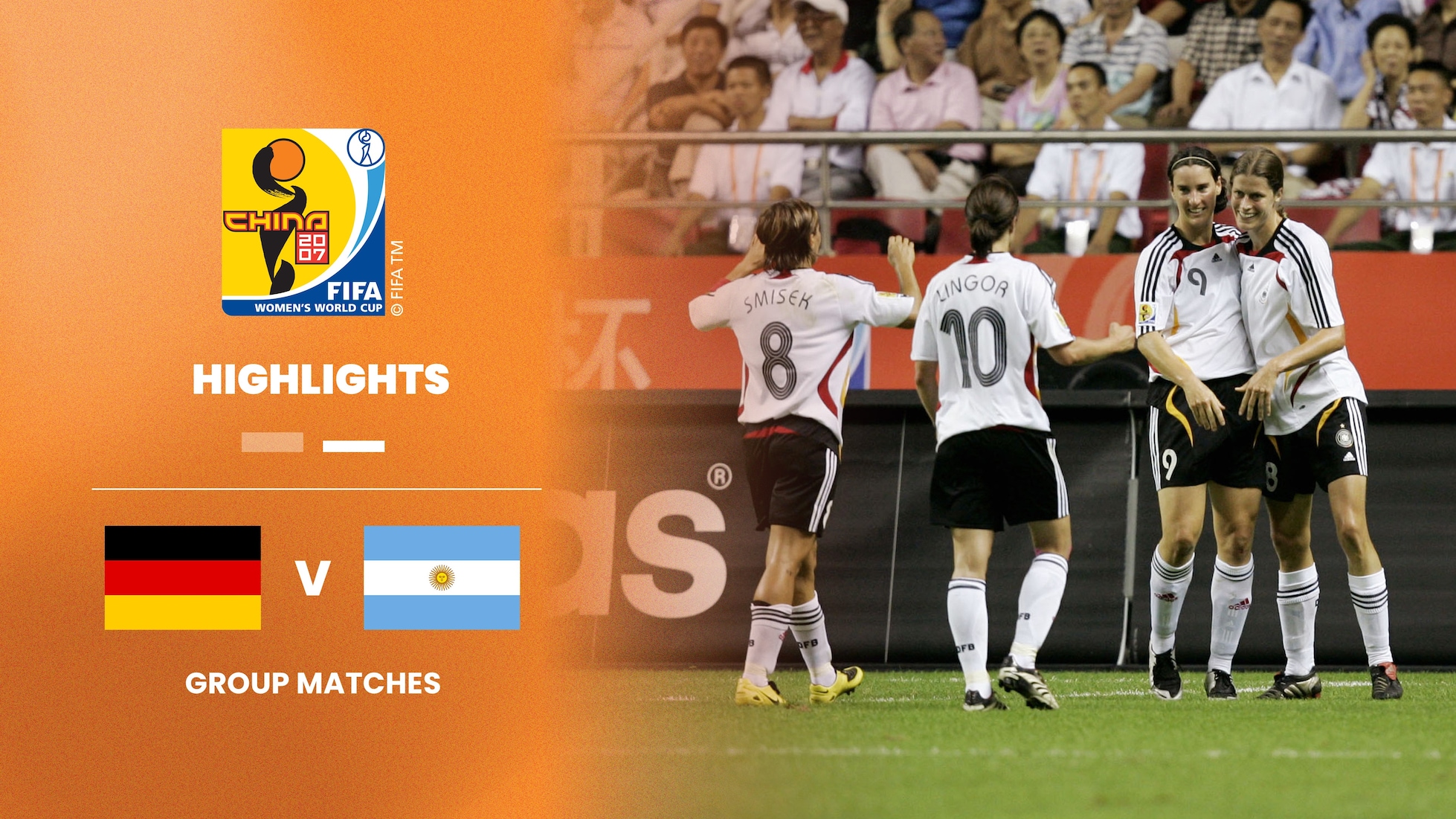 Allemagne - Argentine | Groupe A | Coupe du Monde Féminine de la FIFA, Chine 2007™ | Résumé vidéo