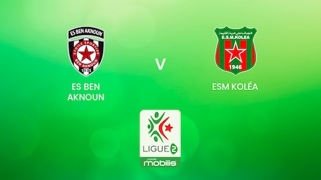 Ben Aknoun - ESM Koléa | Ligue 2 2024/25 | Algerien | Spiel in voller Länge