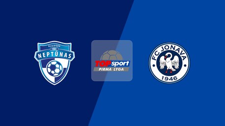 Neptūnas - FK Jonava | Pirma Lyga 2025 | Spiel in voller Länge