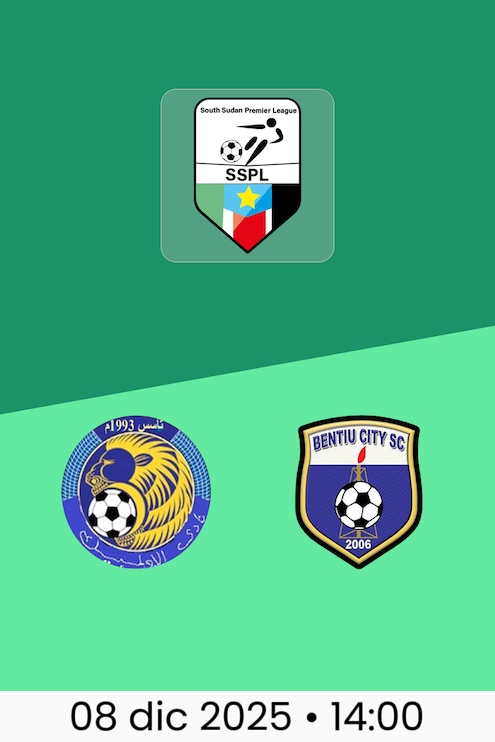 Olympic FC vs Bentiu City SC | Premier League de Sudán del Sur 2025-2026