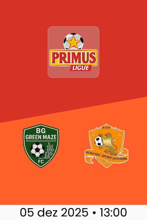 BG Green Maze FC x BS Dynamik | Primus Ligue Burundi 2025/26