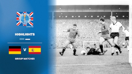 Bundesrepublik Deutschland - Spanien | Gruppe 2 | FIFA Fussball-Weltmeisterschaft England 1966™ | Highlights