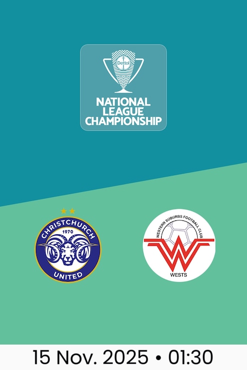 Christchurch United - Western Suburbs | Nationale Liga Meisterschaft 2025