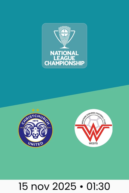 Christchurch United - Western Suburbs | Campionato Nazionale di Lega 2025