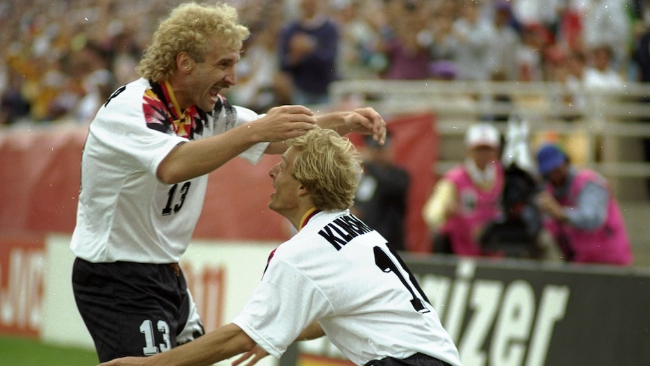 Das Tor von Rudi Völler 6' | Deutschland - Belgien | FIFA Fussball-Weltmeisterschaft USA 1994™