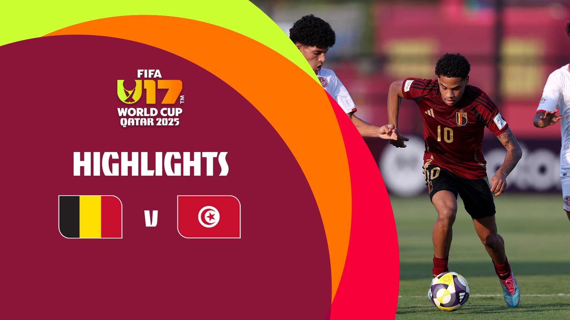 Belgium v Tunisia | FIFA U-17 World Cup Qatar 2025™ | Highlights