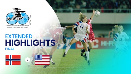 Noruega x Estados Unidos | Final | Copa do Mundo Feminina da FIFA RP China 1991 | Compacto
