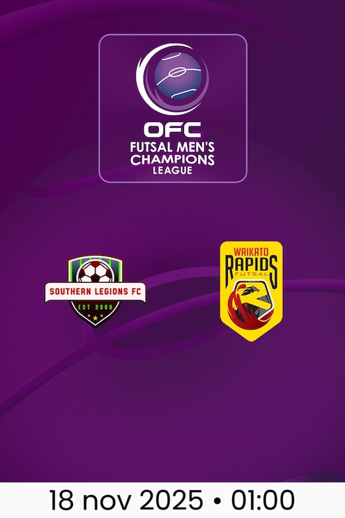 Southern Legions FC - Waikato Rapids | Champions League Maschile di Futsal OFC 2025