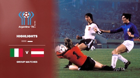 Italy v Austria | Second Round - Group A | 1978 FIFA World Cup Argentina™ | Highlights