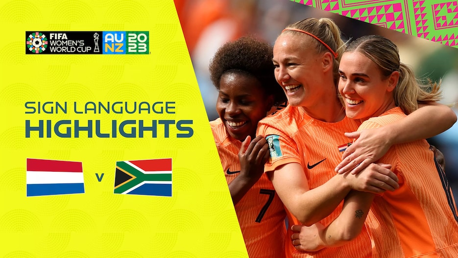 1Países Bajos vs Sudáfrica | Octavos de final | Copa Mundial Femenina de la FIFA Australia & Nueva Zelanda 2023™ | Highlights (Lengua de signos)