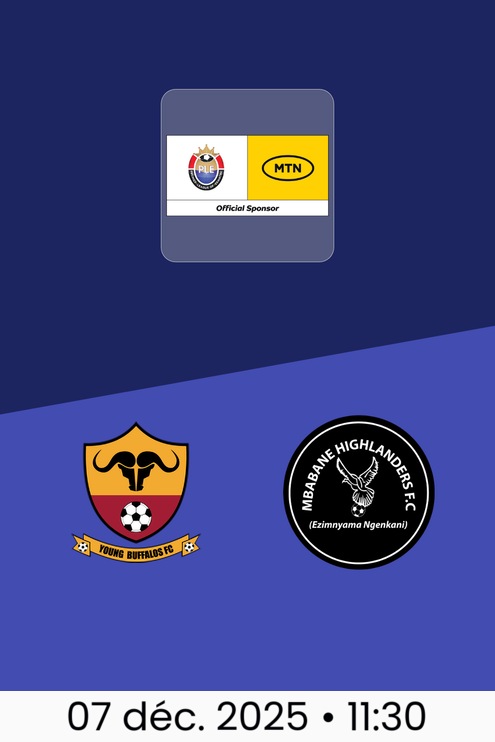 Young Buffaloes FC - Mbabane Highlanders FC | MTN Premier League 2025/26