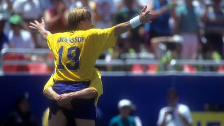 Le but de Kennet Andersson 88' | Arabie Saoudite - Suède | Coupe du Monde de la FIFA, États-Unis 1994™