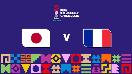 Japan - Frankreich | Achtelfinale | FIFA U-20-Weltmeisterschaft Chile 2025™ | Spiel in voller Länge