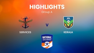 Services v Kerala | Group A | Santosh Trophy | Highlights