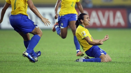 Il gol di Marta al 27' | USA - Brasile | Coppa del Mondo Femminile FIFA, Cina 2007