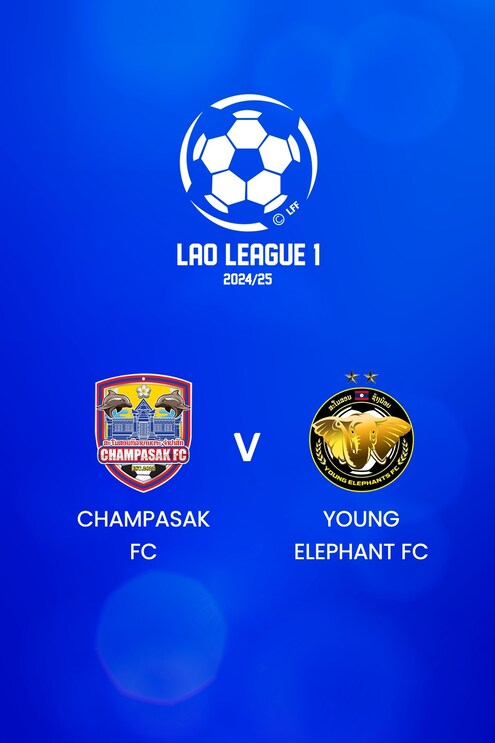 Champasak FC x Young Elephants FC | Lao League 1 2024/25 | Jogo completo