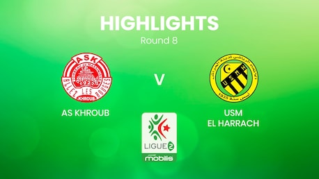AS Khroub v USM El Harrach | Ligue 2 2024/25 | Algeria | Highlights
