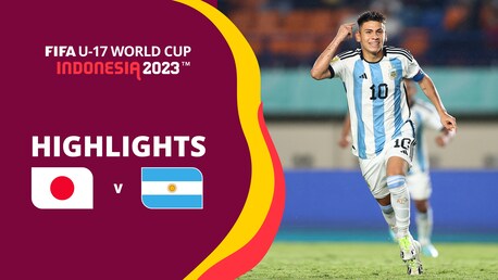 Japón vs Argentina | Grupo D | Copa Mundial Sub-17 de Indonesia 2023™ | Highlights