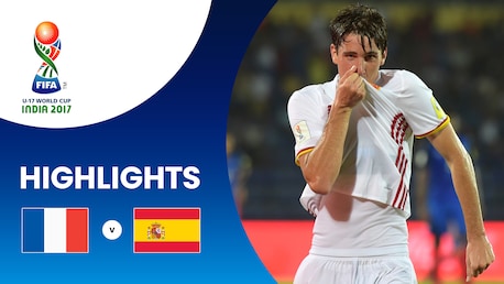 Francia - Spagna | Ottavi di finale | Coppa del Mondo FIFA Under 17 India 2017™ | Highlights