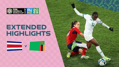 Costa Rica vs Zambia | Grupo C | Copa Mundial Femenina de la FIFA Australia & Nueva Zelanda 2023™ | Highlights Extendidos