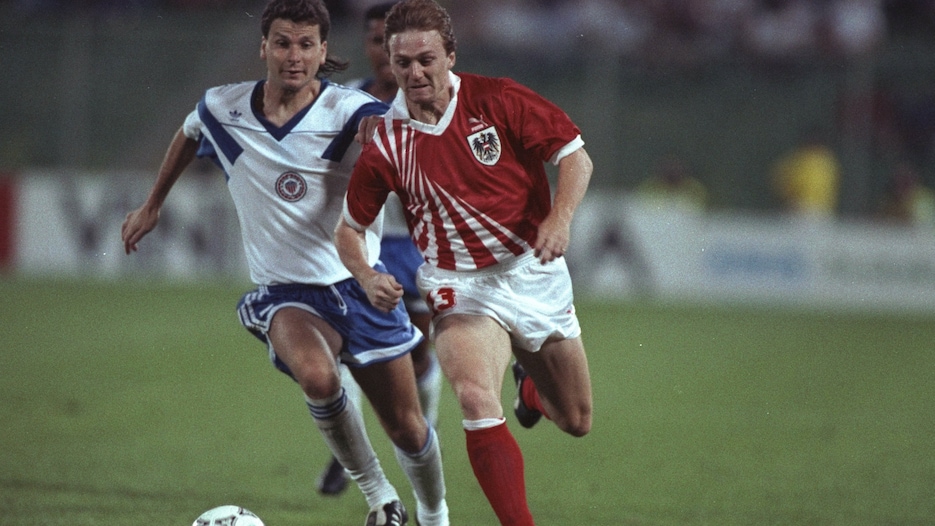 Andreas Ogris Goal 49' | Austria vs USA | 1990 FIFA World Cup Italy™