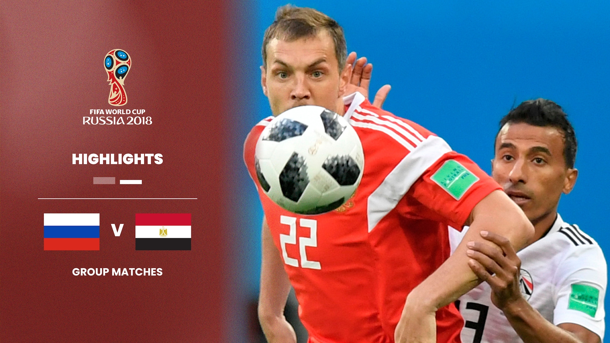 Russia - Egitto | Gruppo A | Coppa del Mondo FIFA Russia 2018 | Highlights