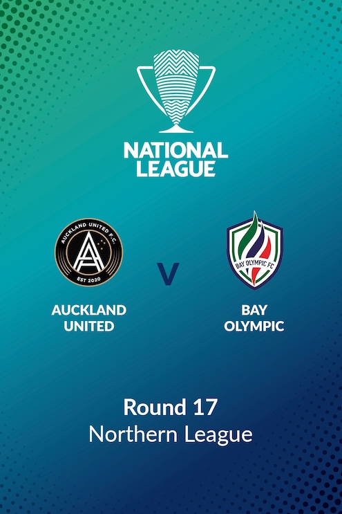 Auckland United FC v Bay Olympic | Round 17 | Northern League | Men's ...