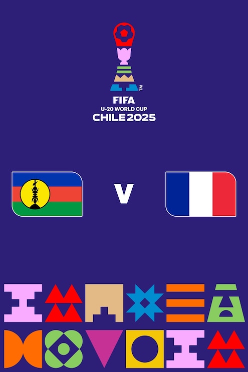 Neukaledonien - Frankreich | Gruppe E | FIFA U-20-Weltmeisterschaft Chile 2025™ | Spiel in voller Länge