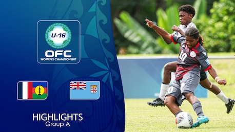 New Caledonia - Fiji | Fase a gruppi | Campionato Femminile Under 16 OFC 2025 | Highlights