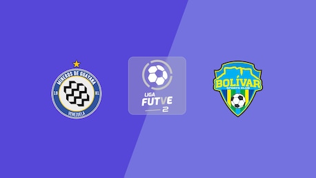 Mineros de Guayana vs Bolívar SC | Liga FUTVE 2 - 2025 | Partido completo