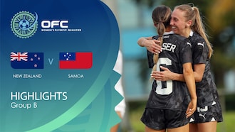 Nouvelle-Zélande - Samoa | Groupe B | OFC Women’s Olympic Football Tournament | Résumé vidéo