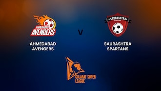Ahmedabad Avengers - Saurashtra Spartans | Gujarat Super League | Spiel in voller Länge