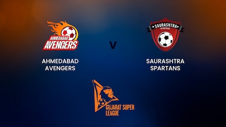 Ahmedabad Avengers v Saurashtra Spartans | Gujarat Super League | Full Match Replay