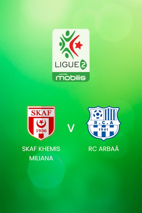SKAF Khemis Miliana - RC Arbaâ | Ligue 2 2024/25 | Algerien | Spiel in voller Länge