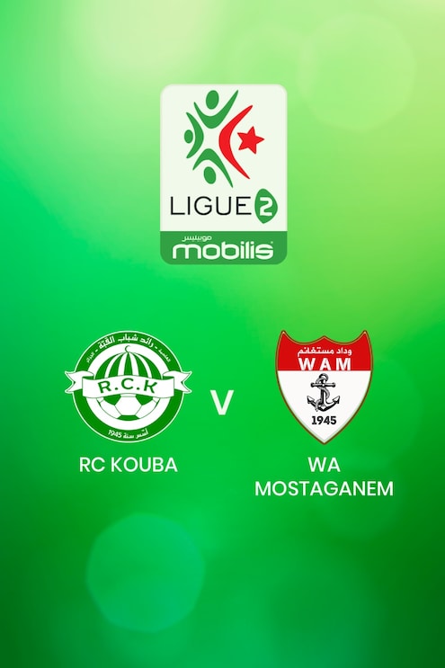 RC Kouba - WA Mostaganem | Ligue 2 2024/25 | Algerie | Match Complet