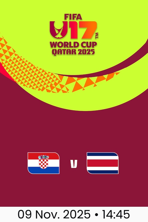 Kroatien - Costa Rica | FIFA U-17-Weltmeisterschaft Katar 2025™